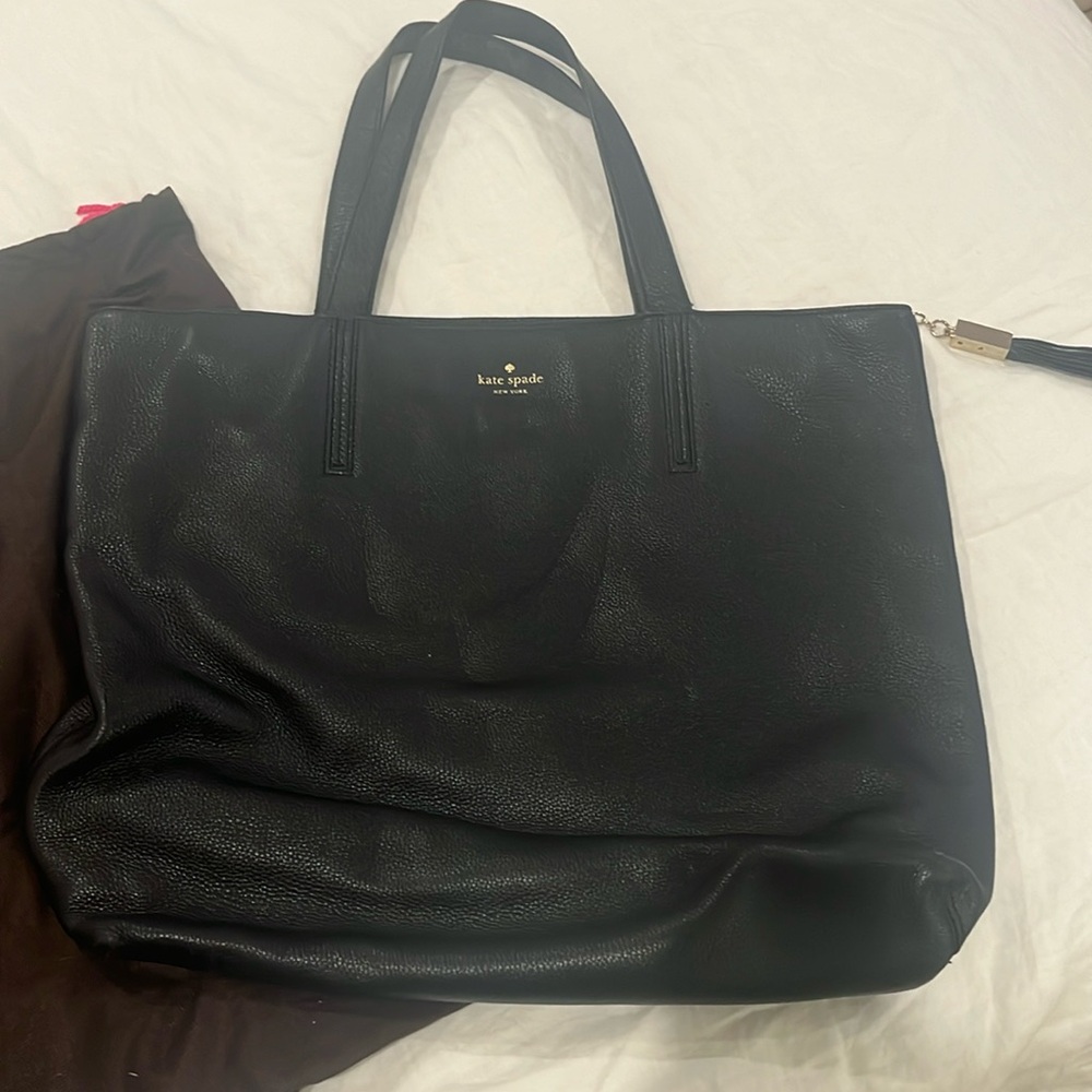 Kate Spade Large Black Tote